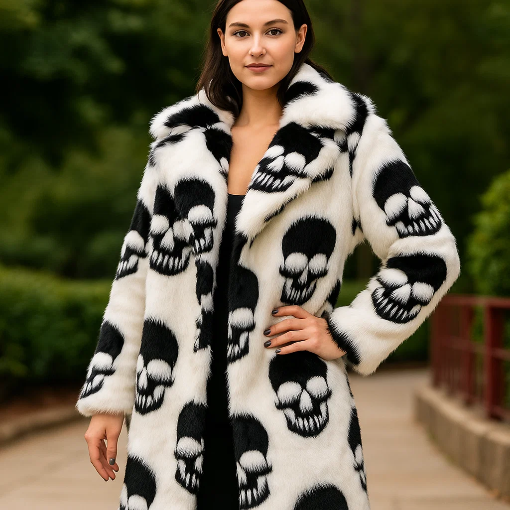 Phantom Luxe Skull Coat