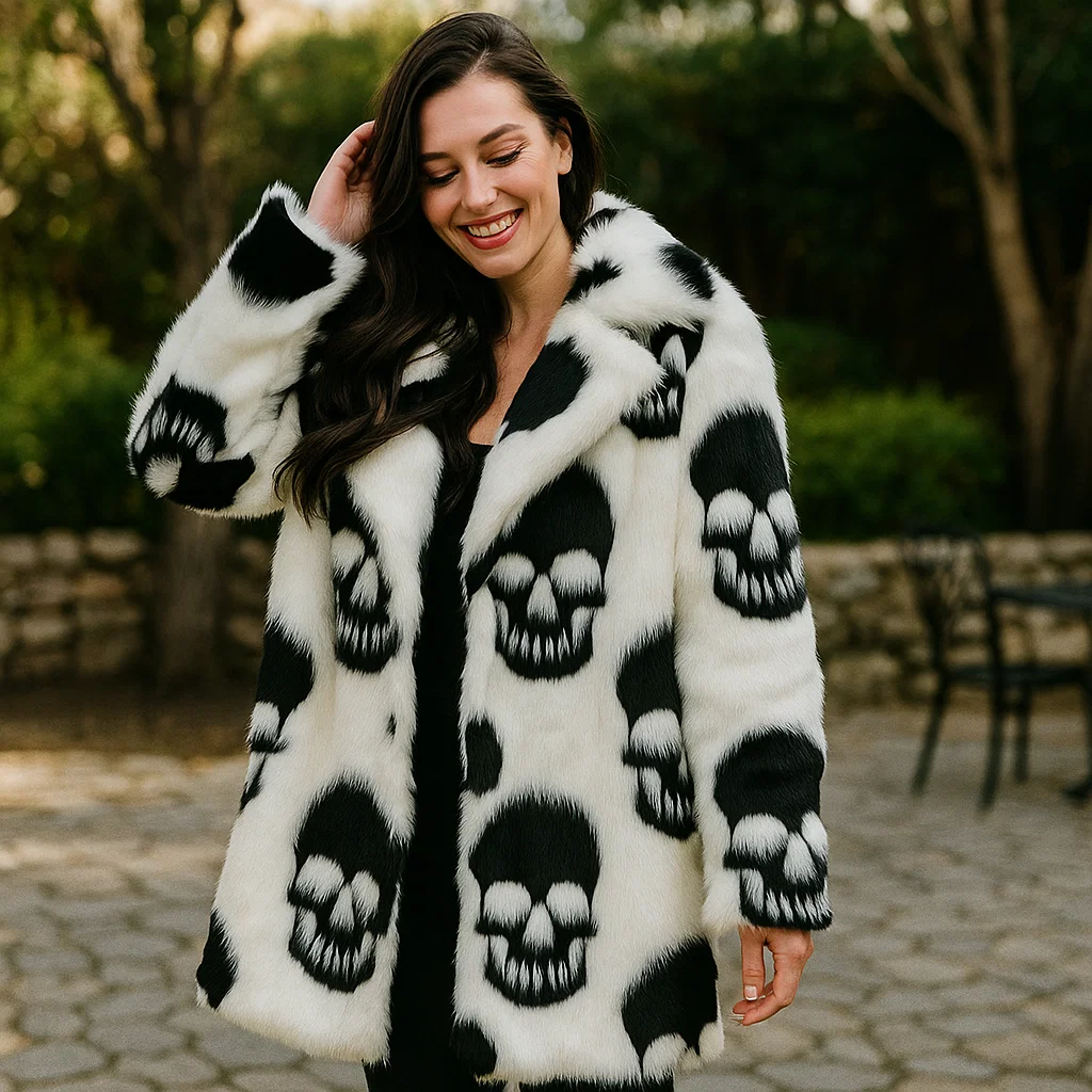 Phantom Luxe Skull Coat
