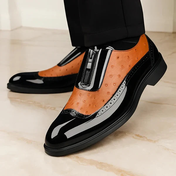 Lusso Ostrich Leather Shoes