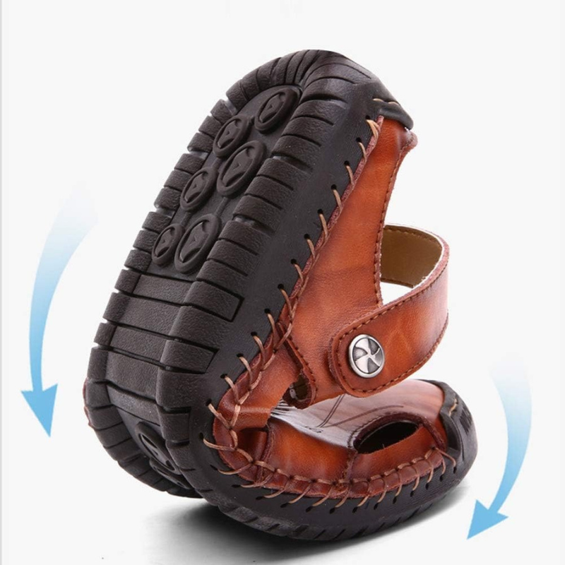 Benjamin Orthopedic Leather Sandals