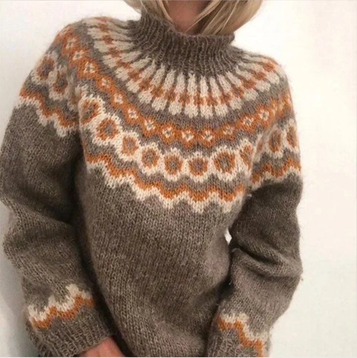 Amanda Soft Striped Knit Sweater