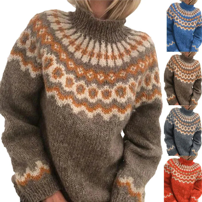 Amanda Soft Striped Knit Sweater