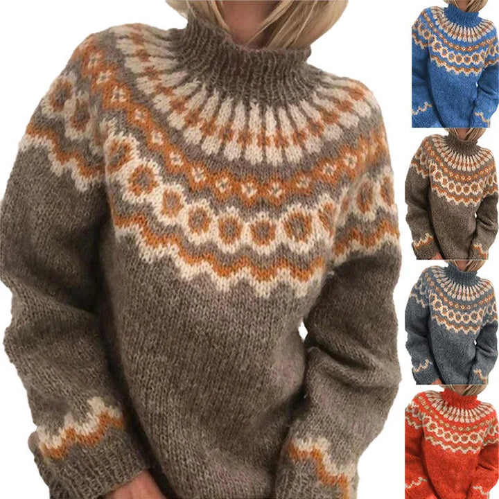 Amanda Soft Striped Knit Sweater