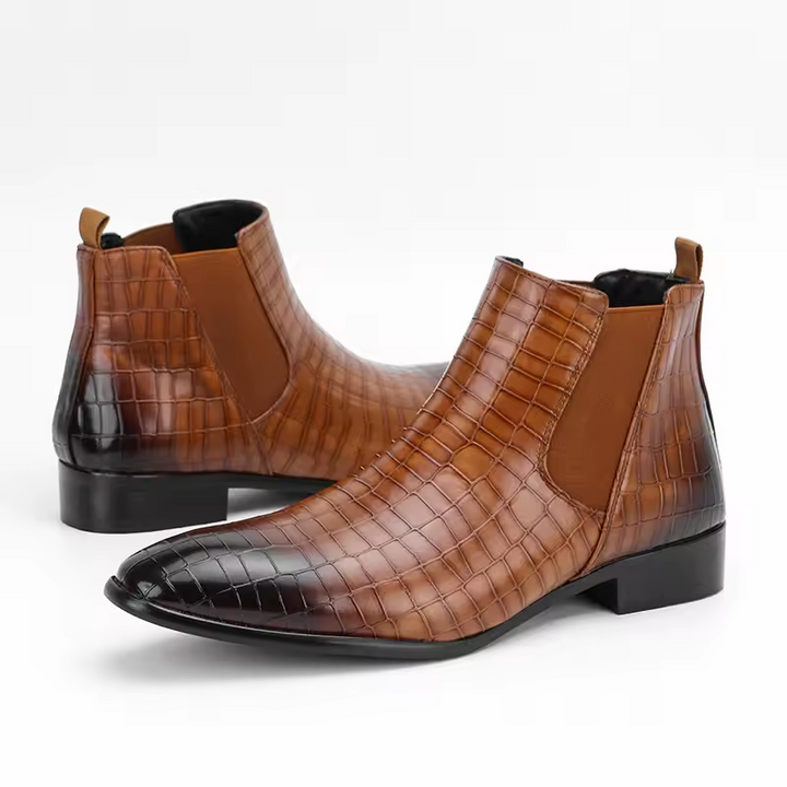 Cosmo Leather Chelsea Boots
