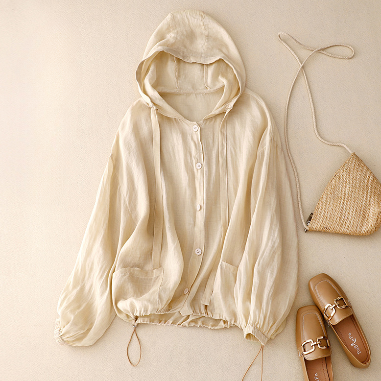 Kinsley Taylor Linen Hoodie