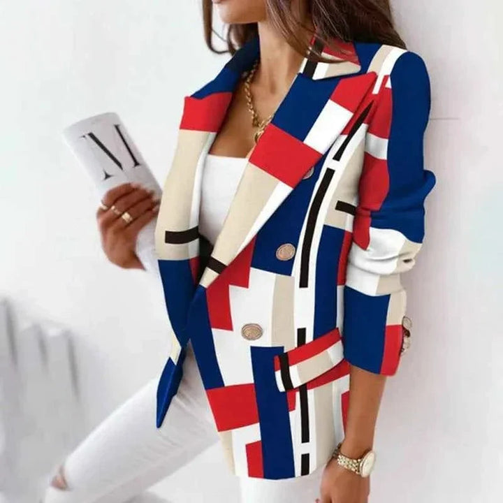 Sierra Tailored Plaid Blazer