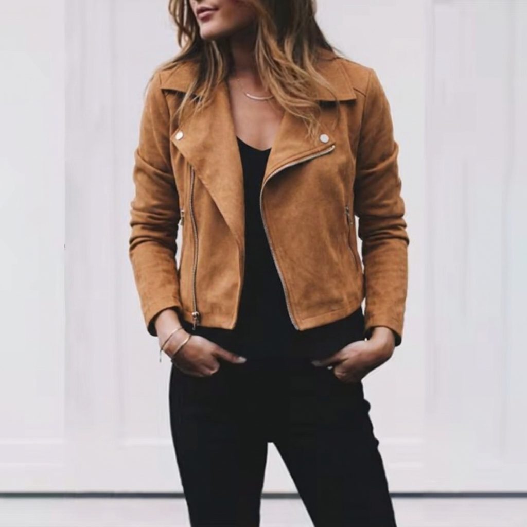 Liesel Asymmetrical Moto Jacket