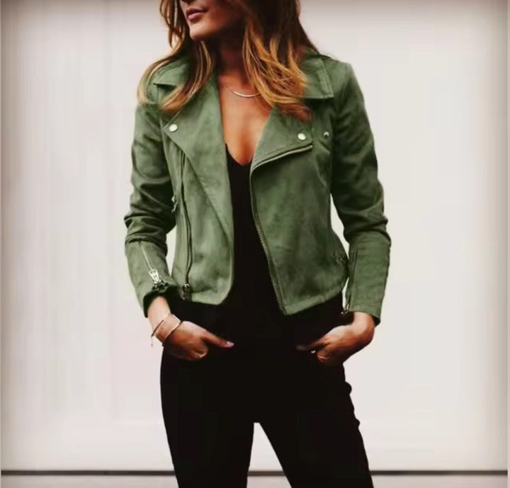 Liesel Asymmetrical Moto Jacket