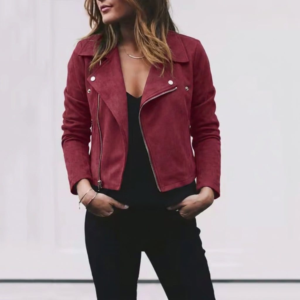 Liesel Asymmetrical Moto Jacket