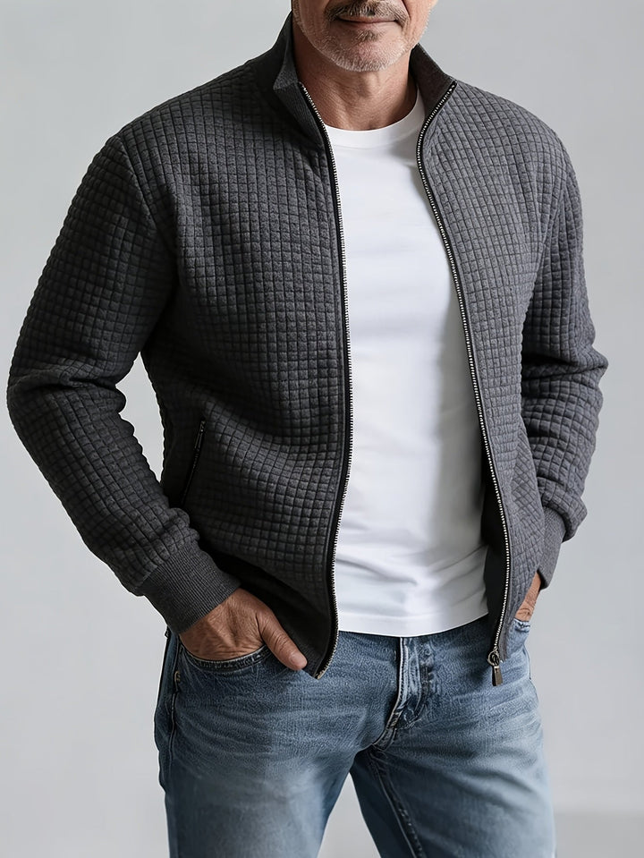 Gideon Stand-Collar Zip Jacket