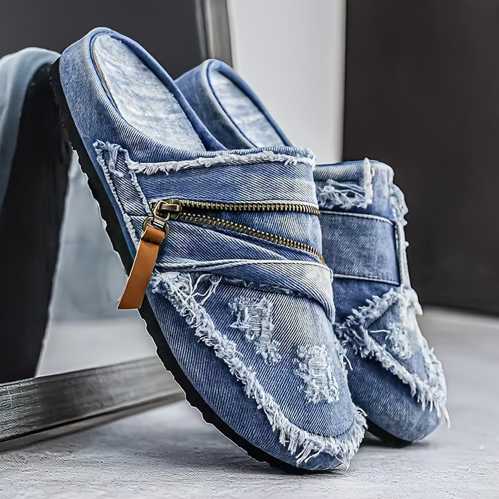 Noctis Denim Mules