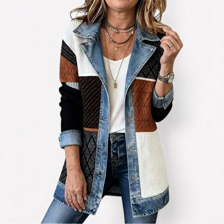 Oliver Denim Knit Jacket