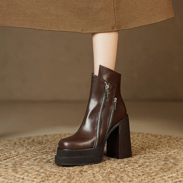 Raven Genuine Leather Boots