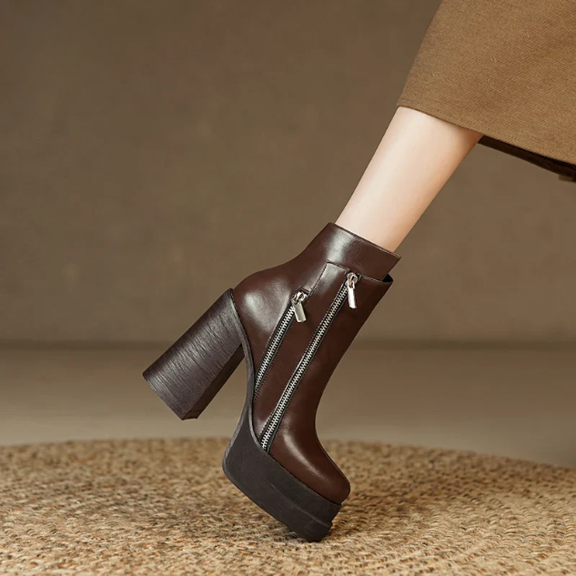 Raven Genuine Leather Boots
