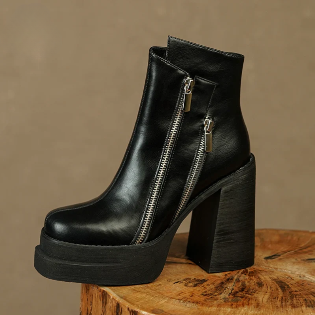 Raven Genuine Leather Boots