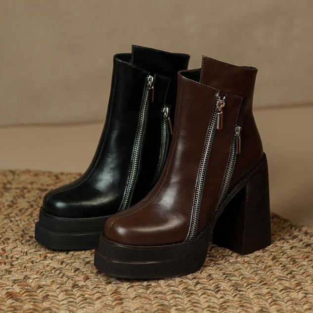 Raven Genuine Leather Boots