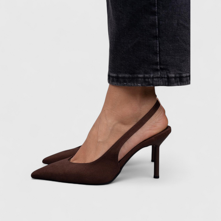 Oleander Slingback Pointed Pumps