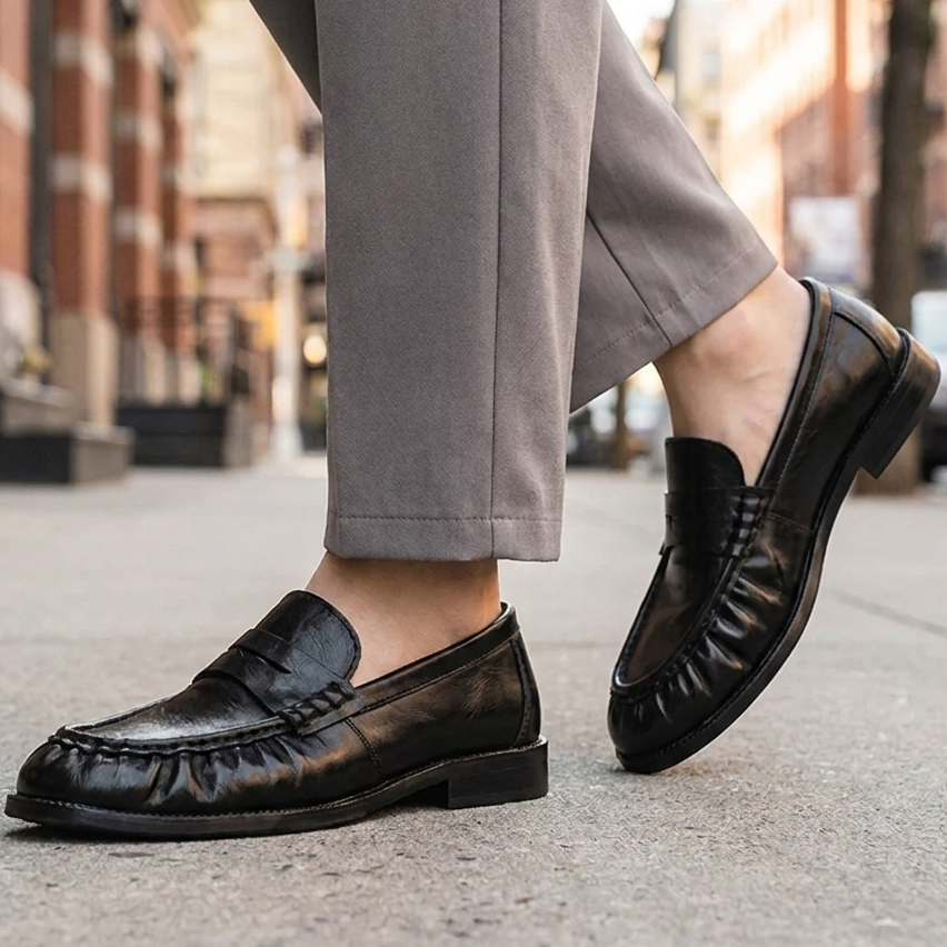Marsimo Classic Leather Loafers
