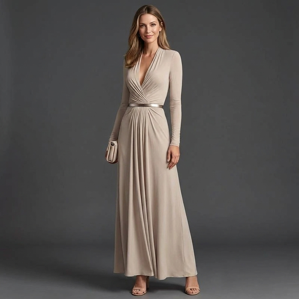 Sabine Empire Waist Maxi Dress