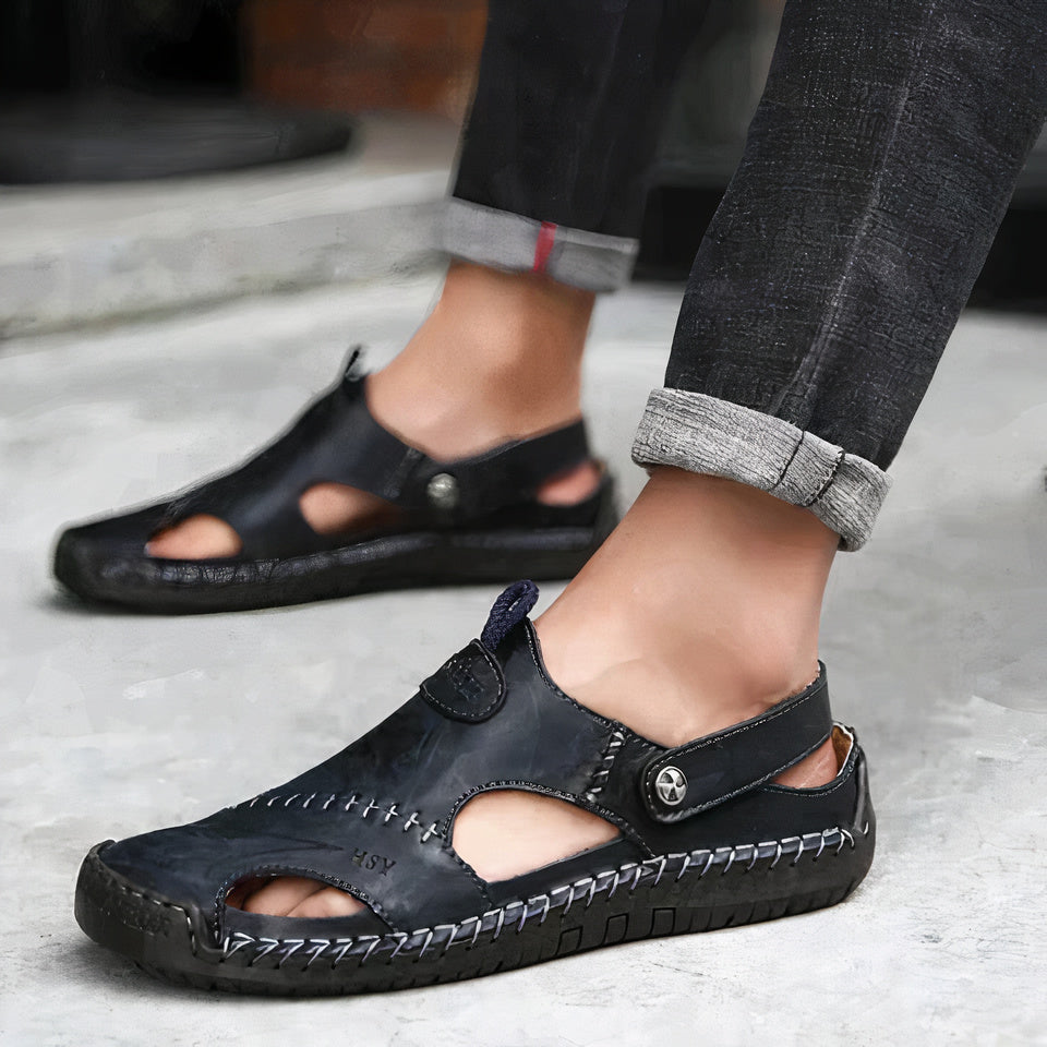 Benjamin Orthopedic Leather Sandals