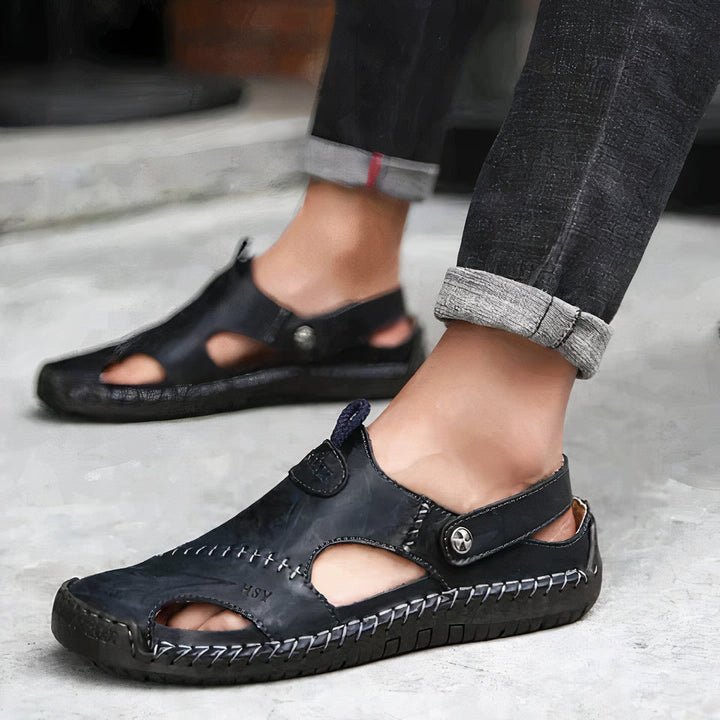 Benjamin Orthopedic Leather Sandals