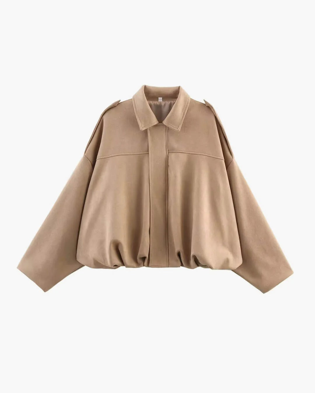 Cassandra Suede Bomber Jacket