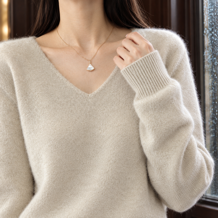 Gemma V-Neck Sweater