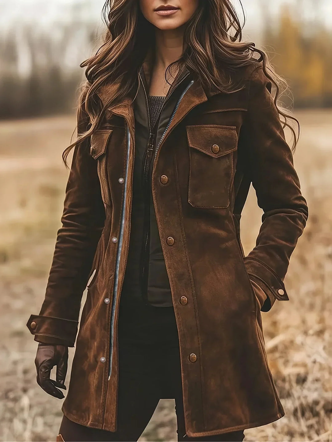 Noelle Longline Wool Coat