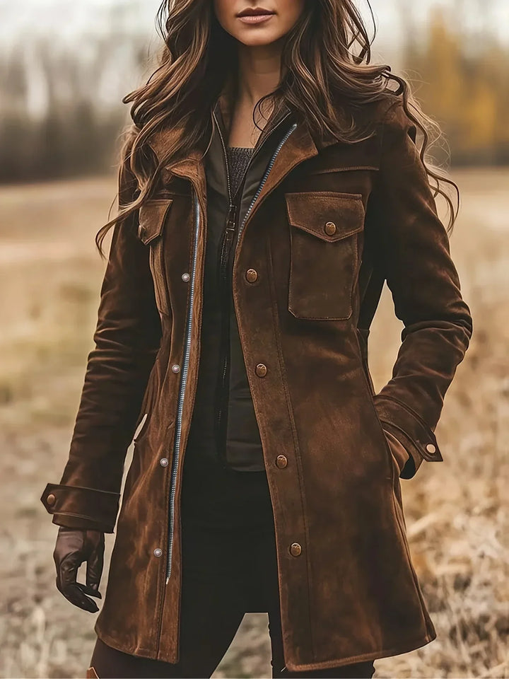 Noelle Longline Wool Coat
