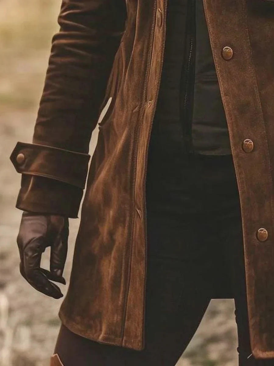 Noelle Longline Wool Coat