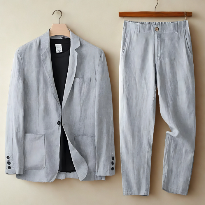 Italian Meadow Linen Suit