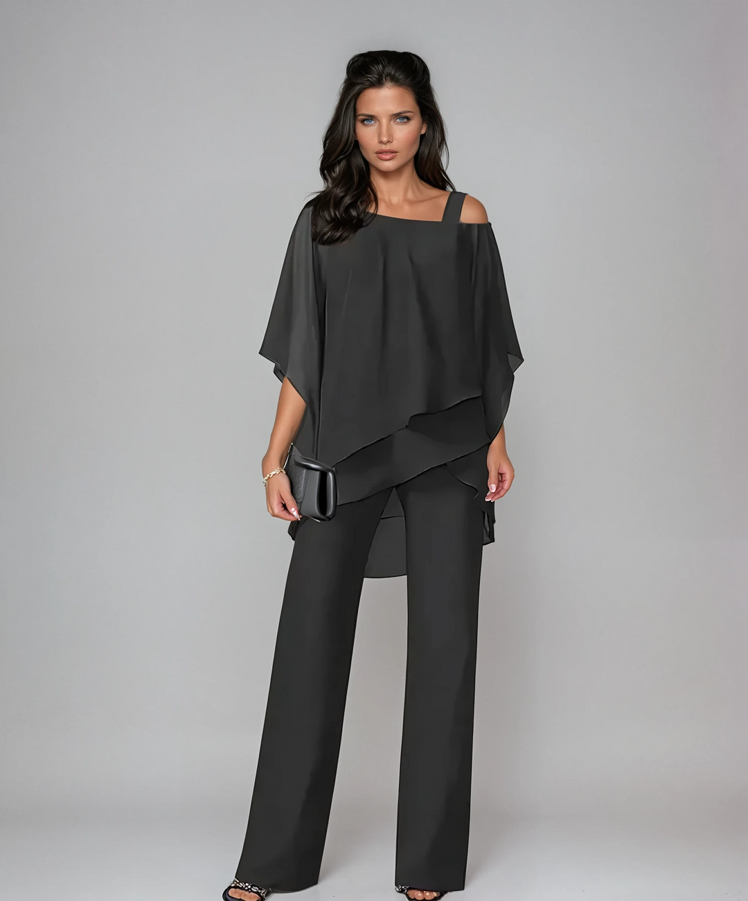 Faye Elegant Two-Piece Layered Set