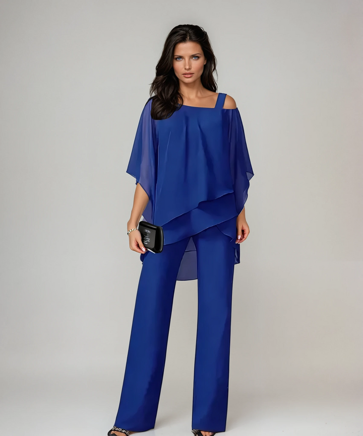 Faye Elegant Two-Piece Layered Set