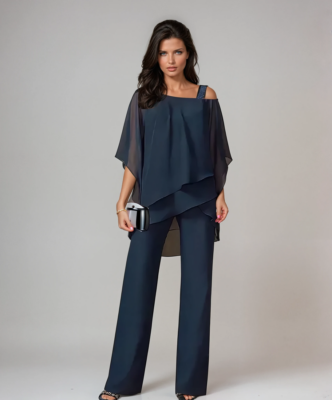 Faye Elegant Two-Piece Layered Set