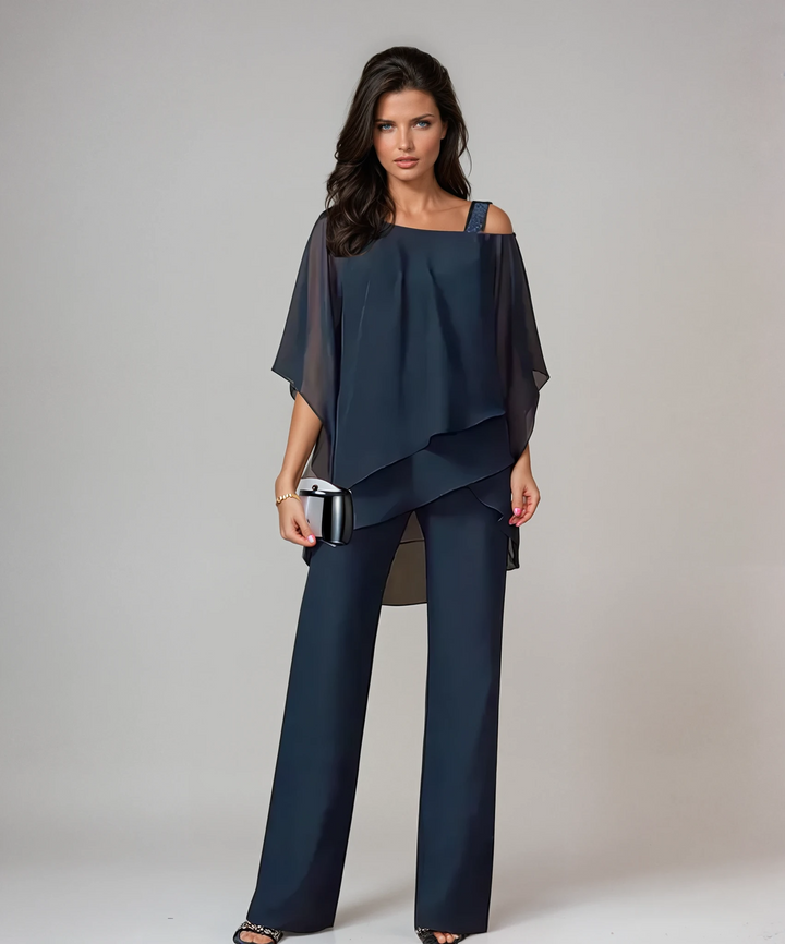 Faye Elegant Two-Piece Layered Set