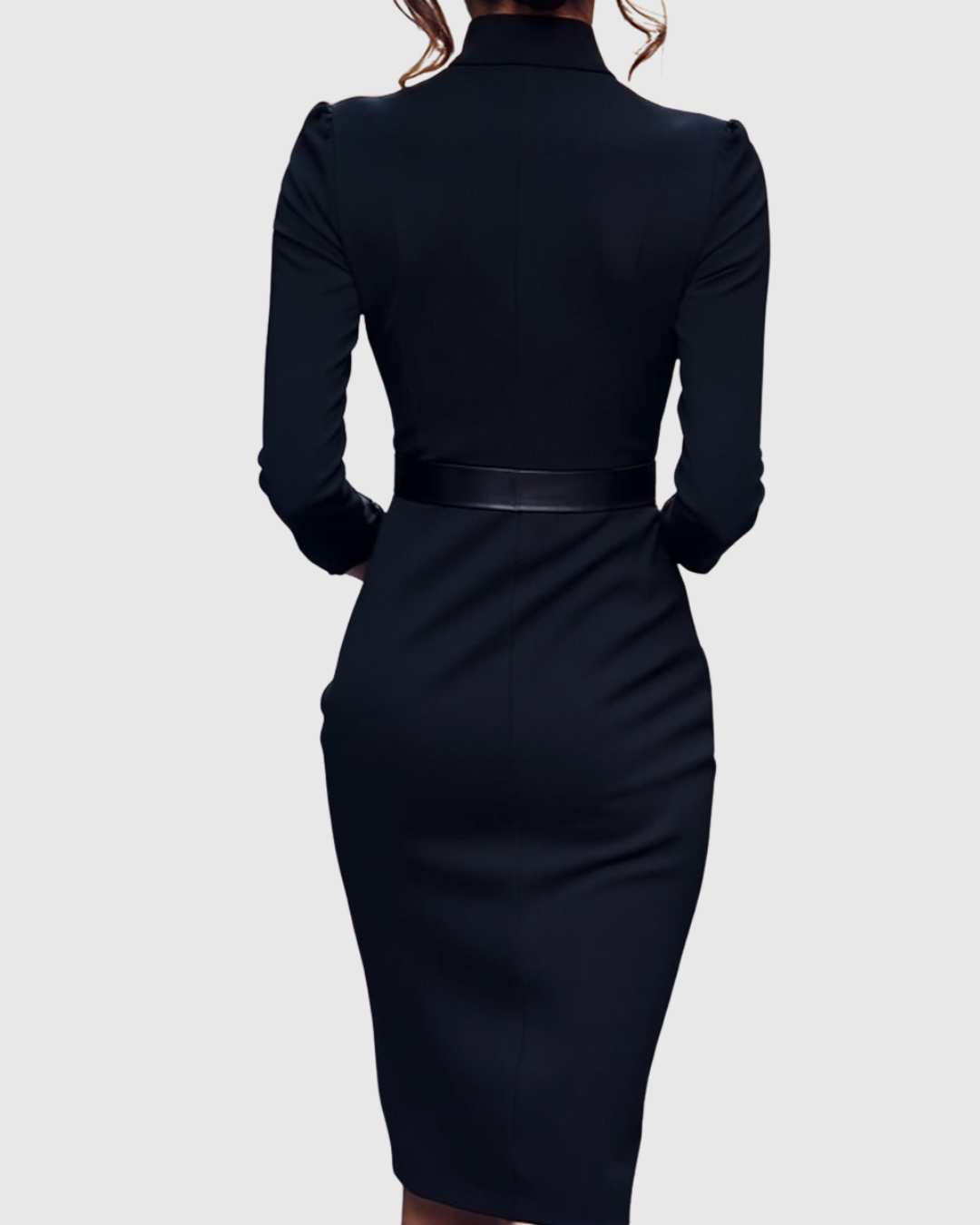 Azure Semi Formal Midi Dress
