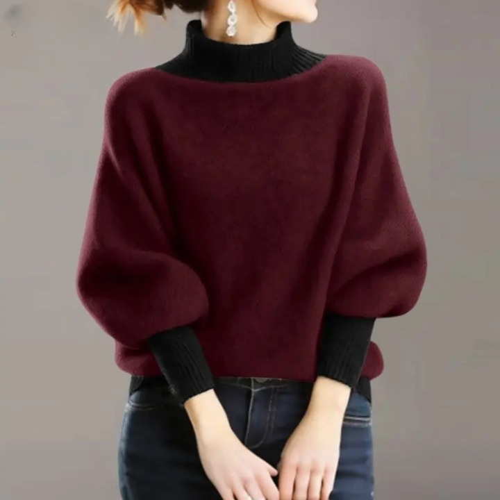 Odette Lantern Sleeve Sweater