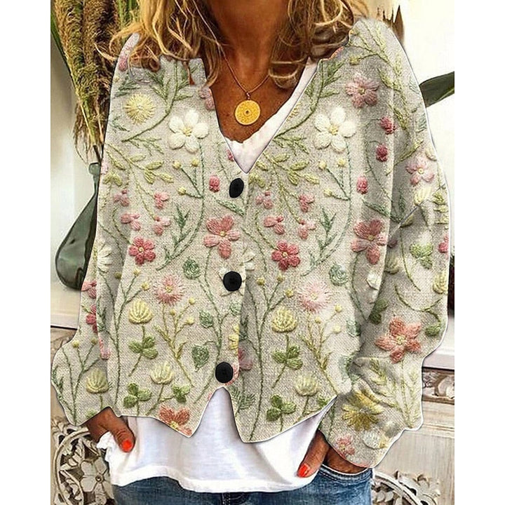Fable Floral Print Cardigan