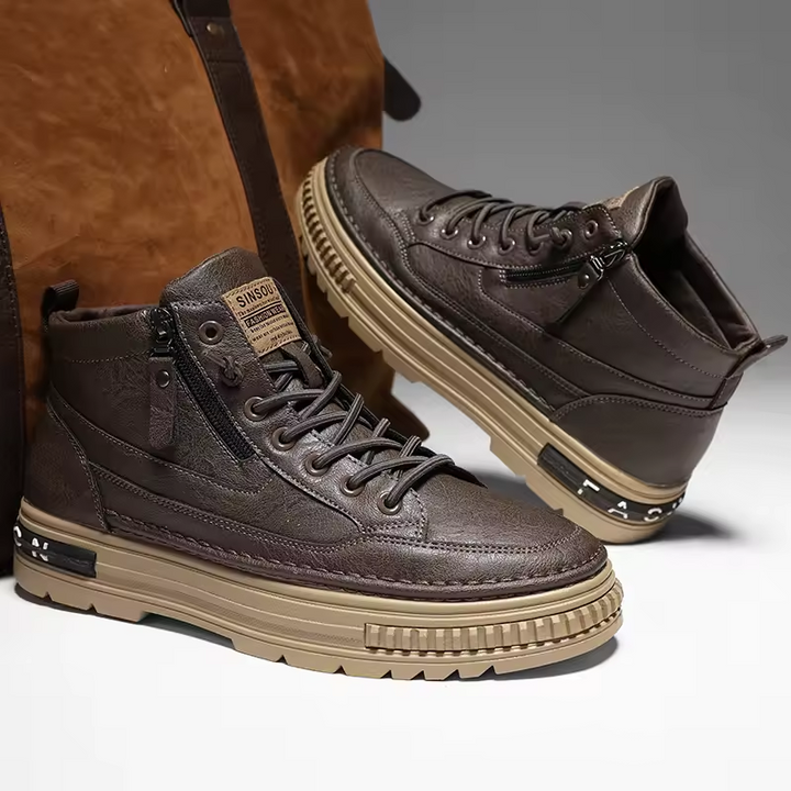 Sahara Leather Sneakers