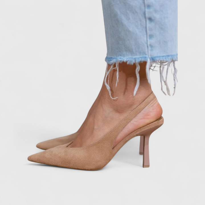 Oleander Slingback Pointed Pumps