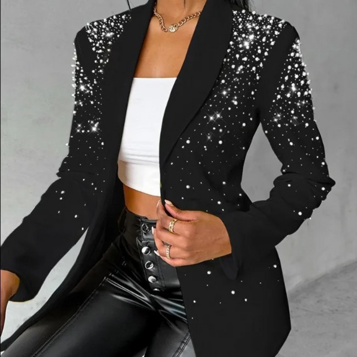 Josette Pearl Trim Blazer