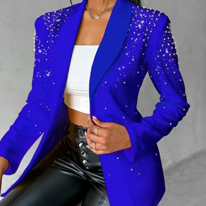Josette Pearl Trim Blazer