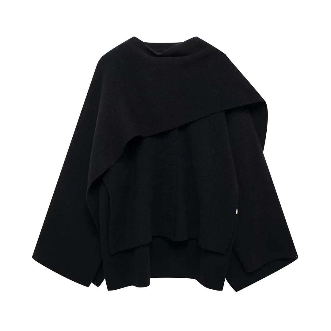 Juliette Asymmetrical Hem Poncho