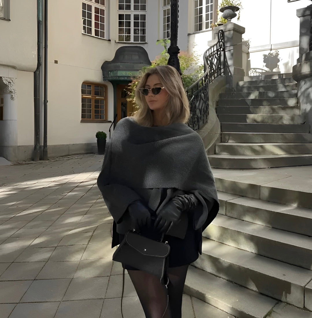 Juliette Asymmetrical Hem Poncho