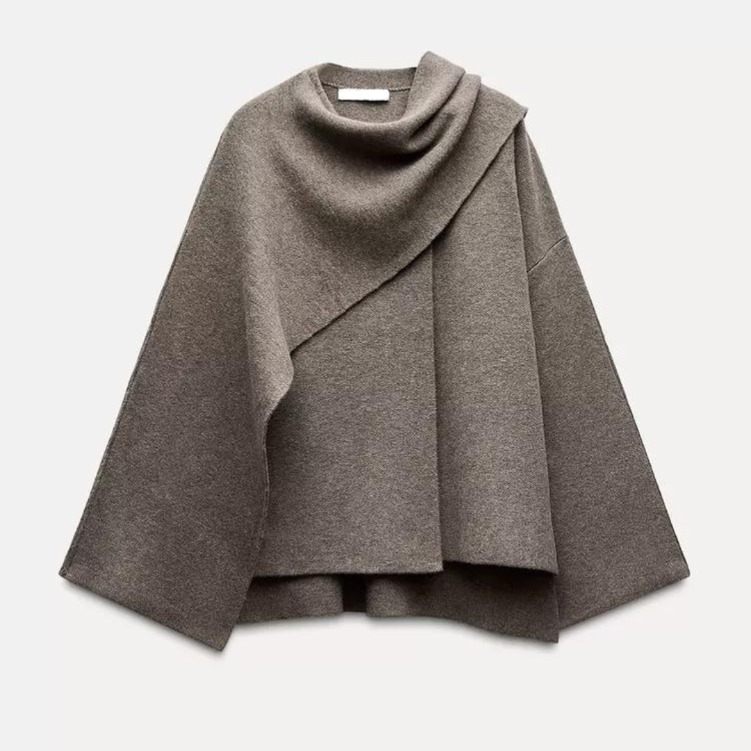 Juliette Asymmetrical Hem Poncho
