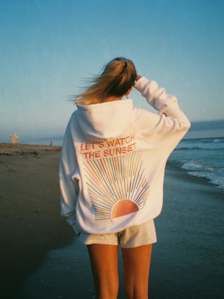 Sunset-Inspired Cozy Hoodie