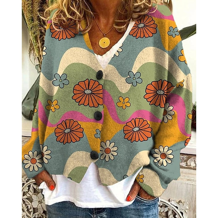 Fable Floral Print Cardigan