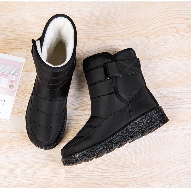 Juliana Fleece Lined Winter Ankle Boots