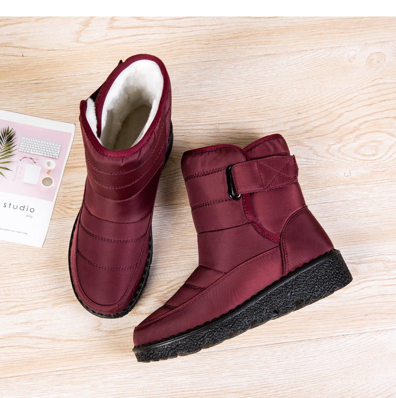 Juliana Fleece Lined Winter Ankle Boots