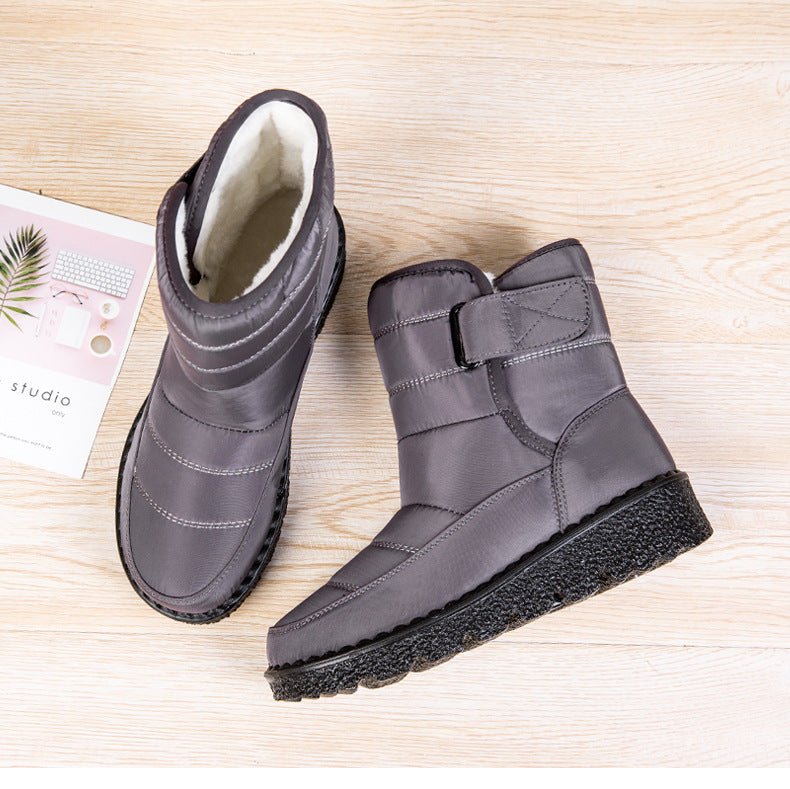 Juliana Fleece Lined Winter Ankle Boots